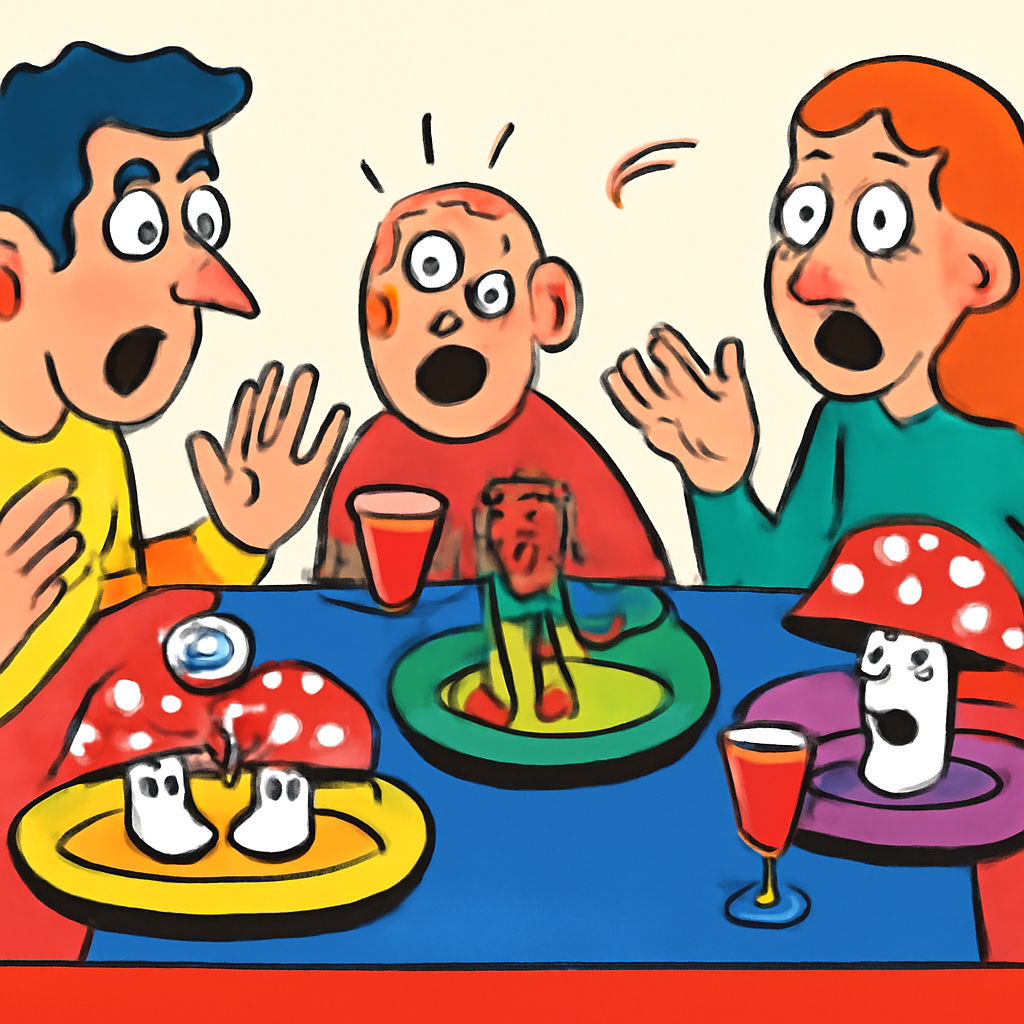 Mushroom Lunch Story