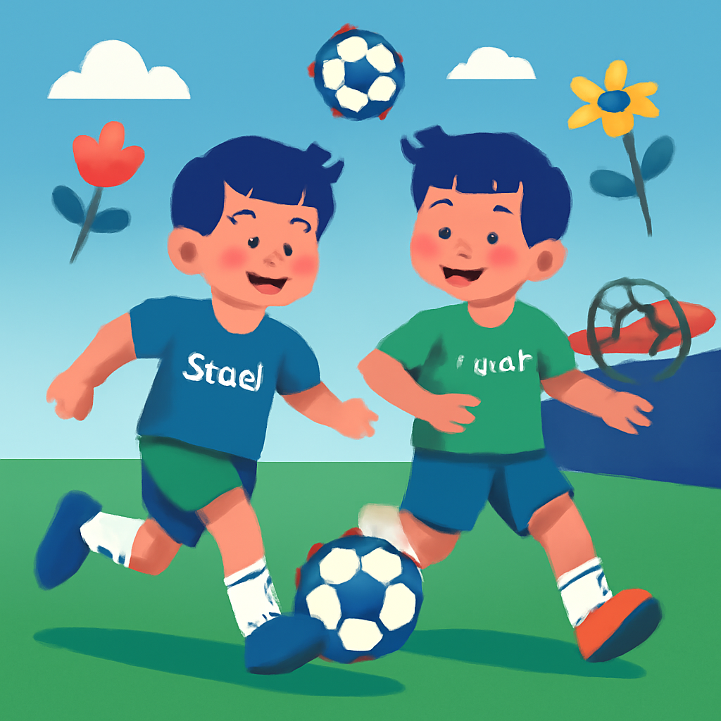 Two Soccer Brothers Go to Heaven