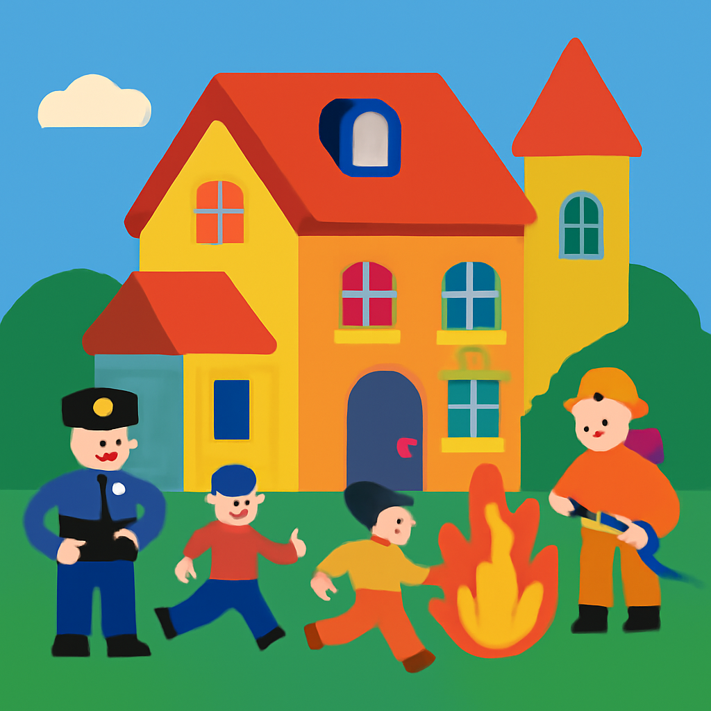 Fire Scary at Big House