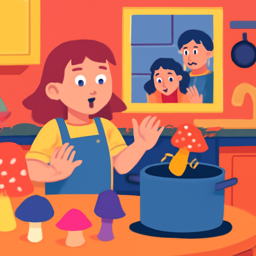 Erin’s Yucky Mushroom Lunch