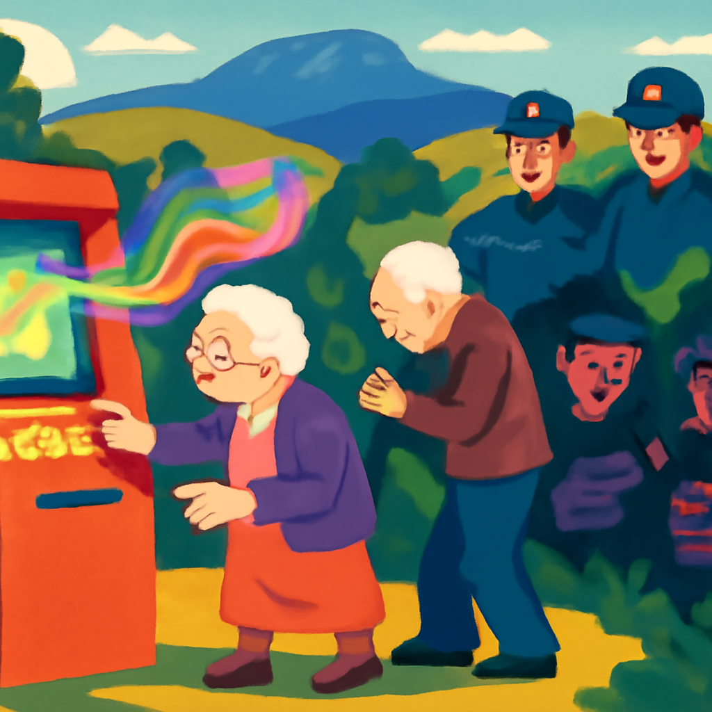 Magic Money Machines Trick Old People