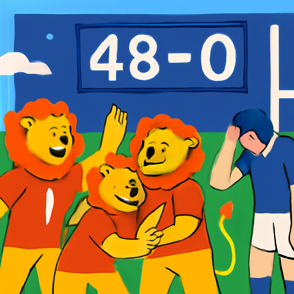 Lions Roar and Win Big!