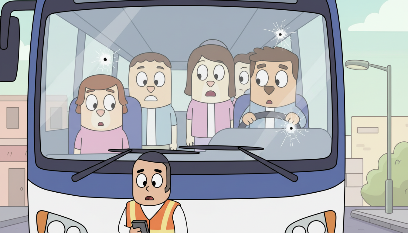 Bad Guys at the Bus Stop