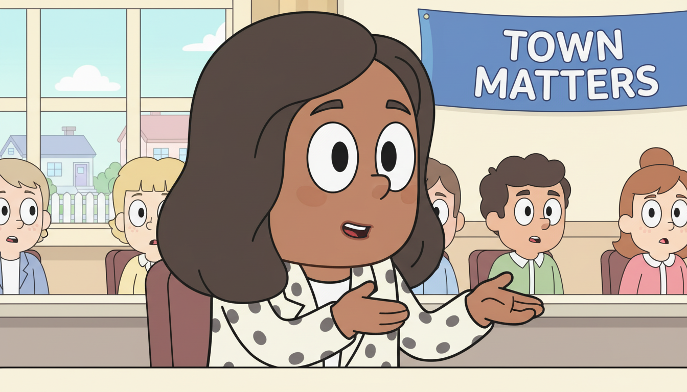 Lisa and Stephen Go to a Big Meeting